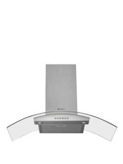 Hotpoint Newstyle Hda95Sab 90Cm Chimney Cooker Hood - Stainless Steel